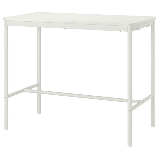 [TABLE-130x70x105-W] TAVOLO BIANCO 130x70x105